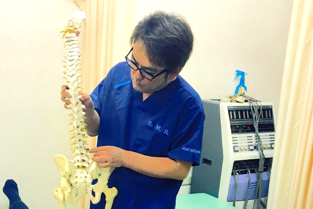 短期間で身体の歪みを取り除き、全身のバランスを整えることができる